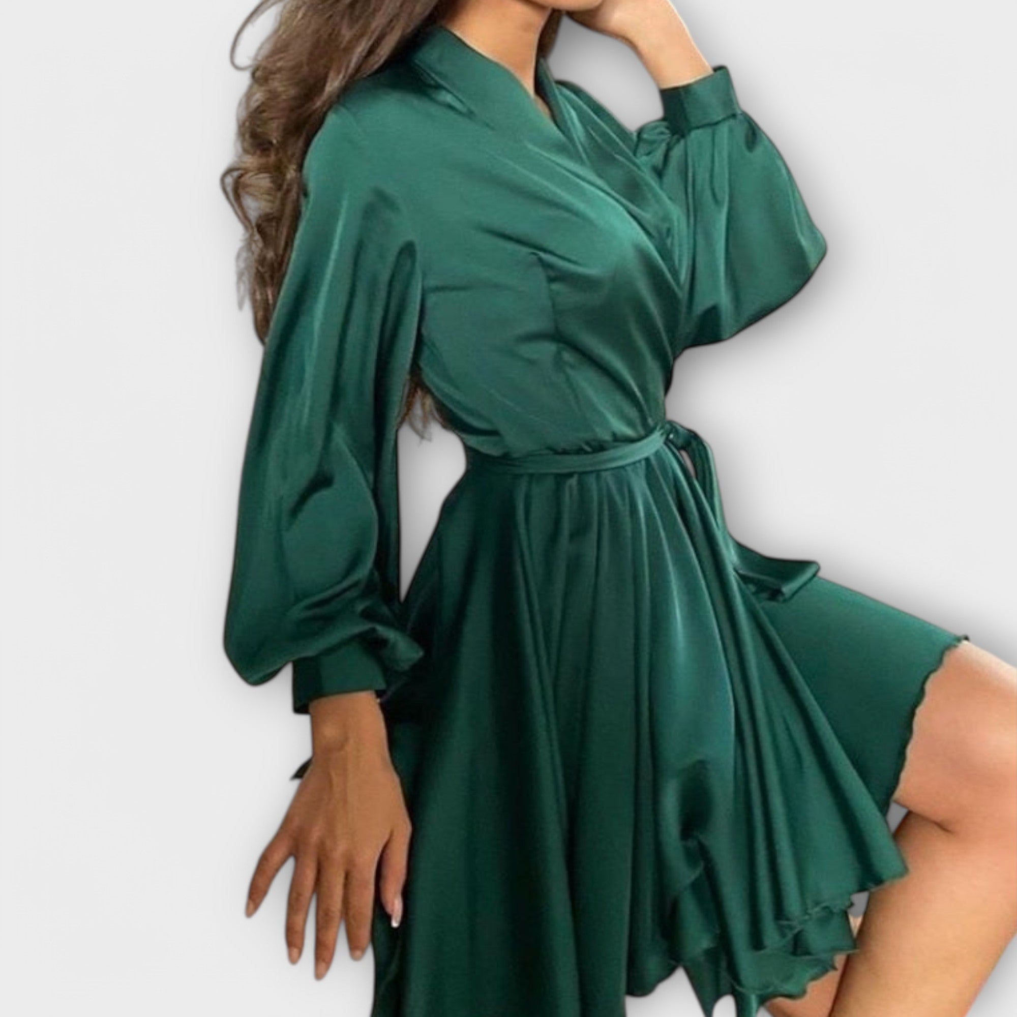 Sascha - Elegante Vestido de Cetim