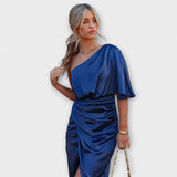 Élise - Vestido de Festa de Seda Luxuosa