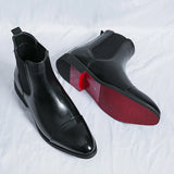 Botas Chelsea de Couro Annibale Carracci