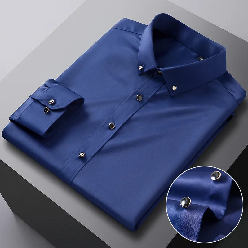 Camisa de Seda Premium Edmond Aman