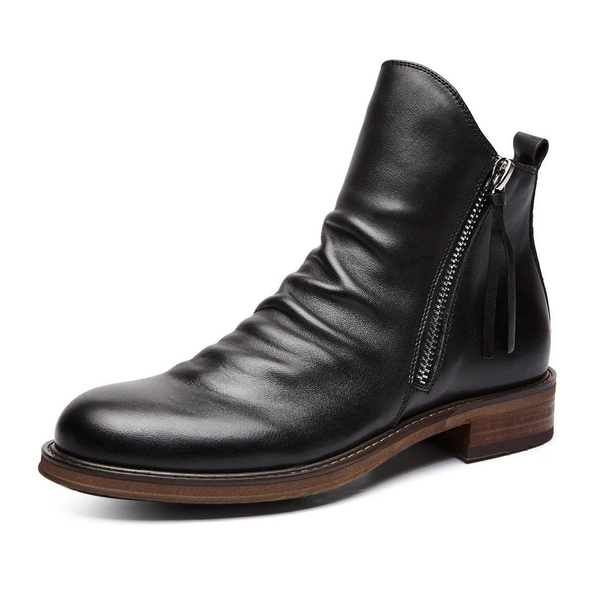 Botas Chelsea de Couro Bernardo Cavallino