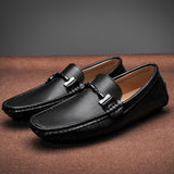 Mocassins de Couro Genuíno Vinthentic Italiano