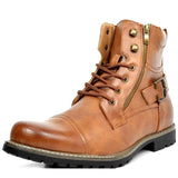 Botas de Couro com Atacadores John Constable