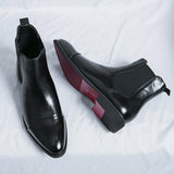 Botas Chelsea de Couro Annibale Carracci