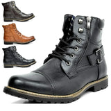 Botas de Couro com Atacadores John Constable
