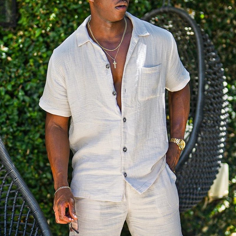 Conjunto Casual de Verão para Homens