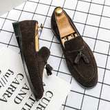 Mocassins de Camurça Michele Fabris com Franja