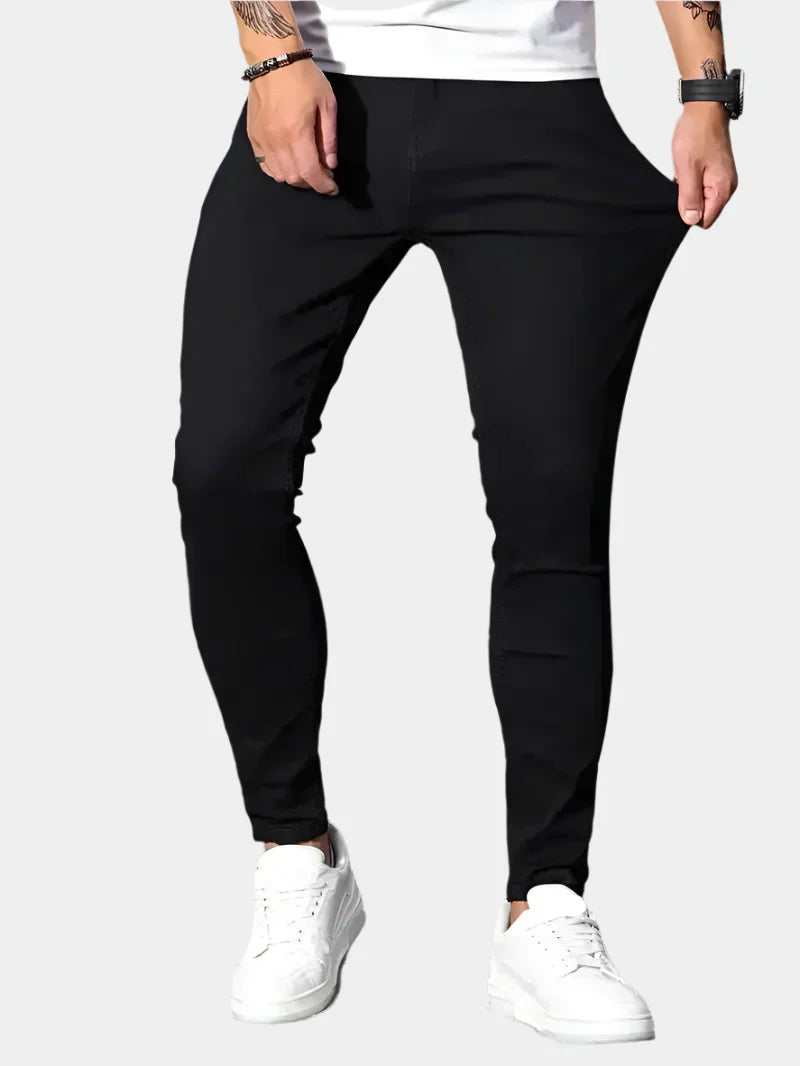 Calça Skinny Belgravia em Denim