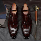 Sapatos Monk Strap de Couro Levine Eyck