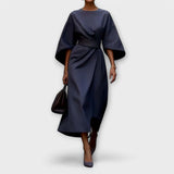 Vestido elegante com mangas