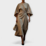 Vestido elegante com mangas