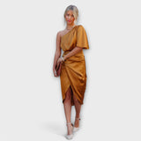 Élise - Vestido de Festa de Seda Luxuosa