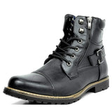Botas de Couro com Atacadores John Constable