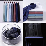 Camisa Stretch de Manga Longa com Botões