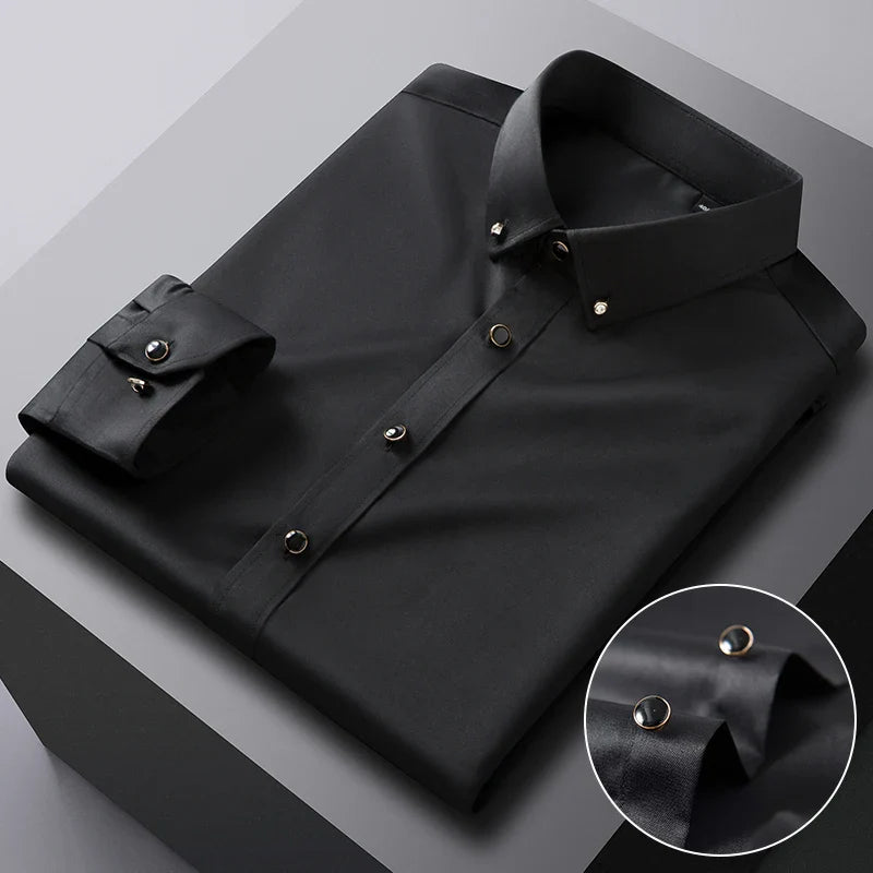 Camisa de Seda Premium Edmond Aman