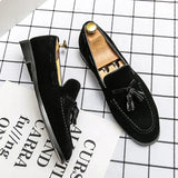 Mocassins de Camurça Michele Fabris com Franja