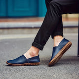 Mocassins de Verão em Couro Francesco Baratta