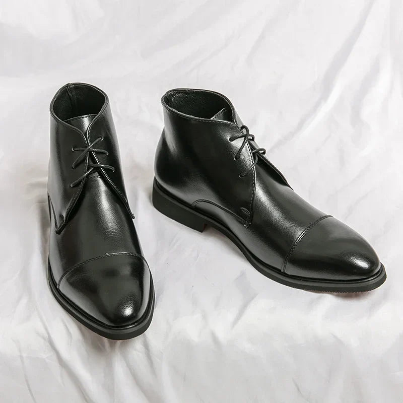 Botas Chukka de Couro Thomas Hudson