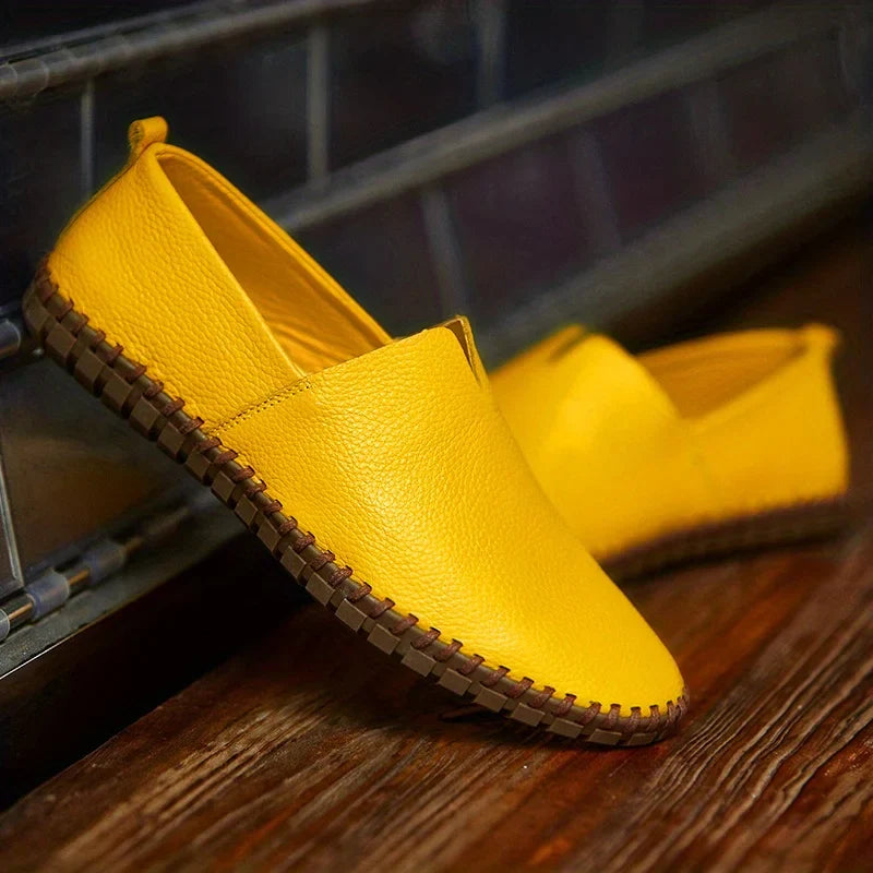 Mocassins de Verão em Couro Francesco Baratta