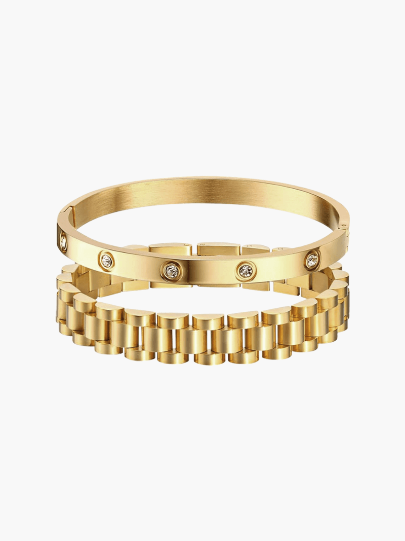 Conjunto de Pulseiras Iconic Link