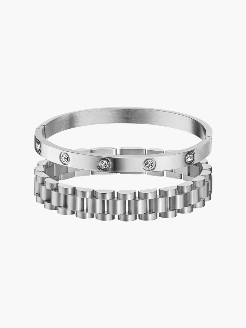 Conjunto de Pulseiras Iconic Link