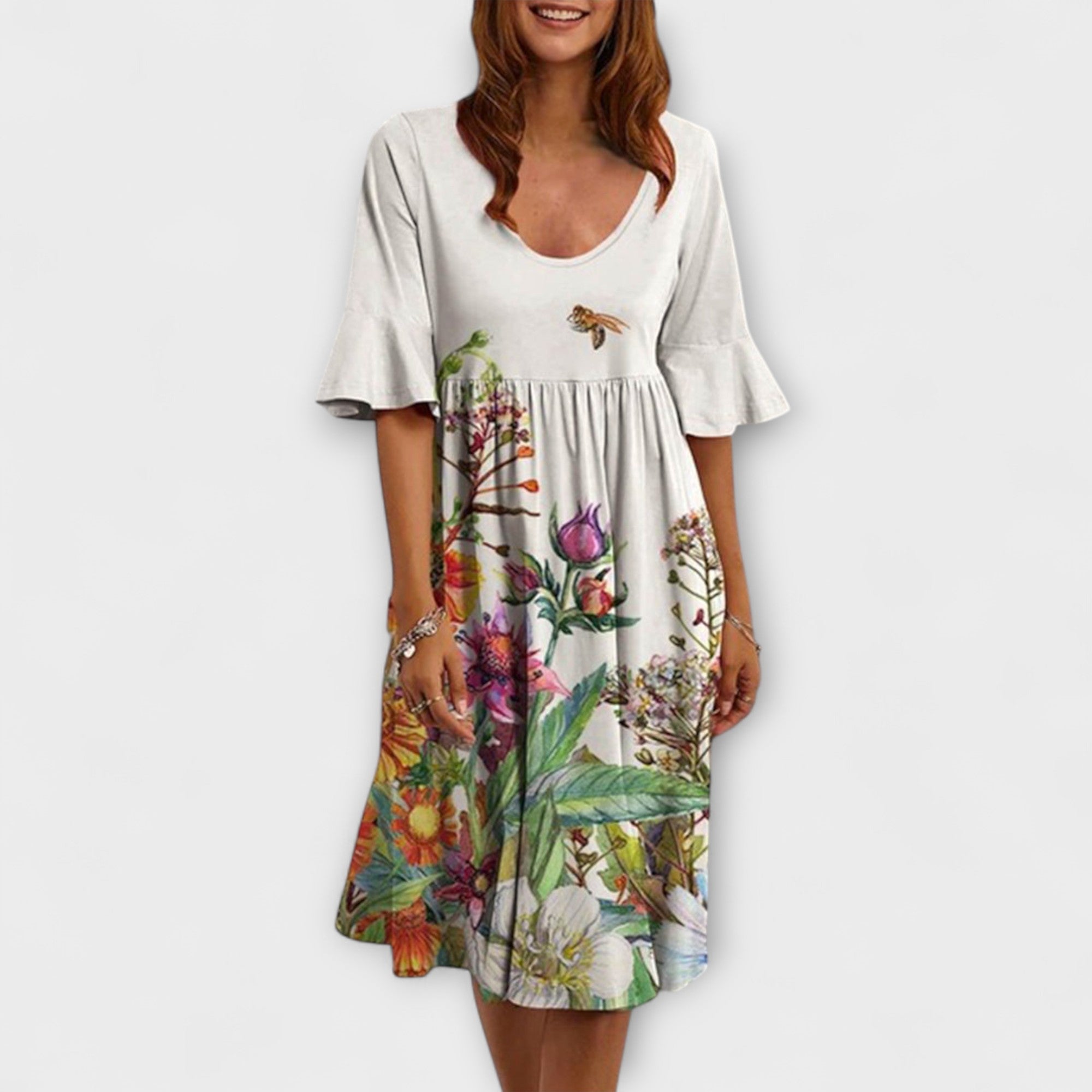 Ulla - Vestido Casual Elegante de Verão