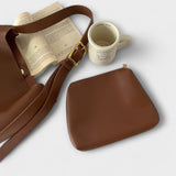 Eline – Elegante Bolsa de Ombro em Couro