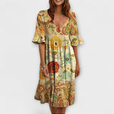 Ulla - Vestido Casual Elegante de Verão