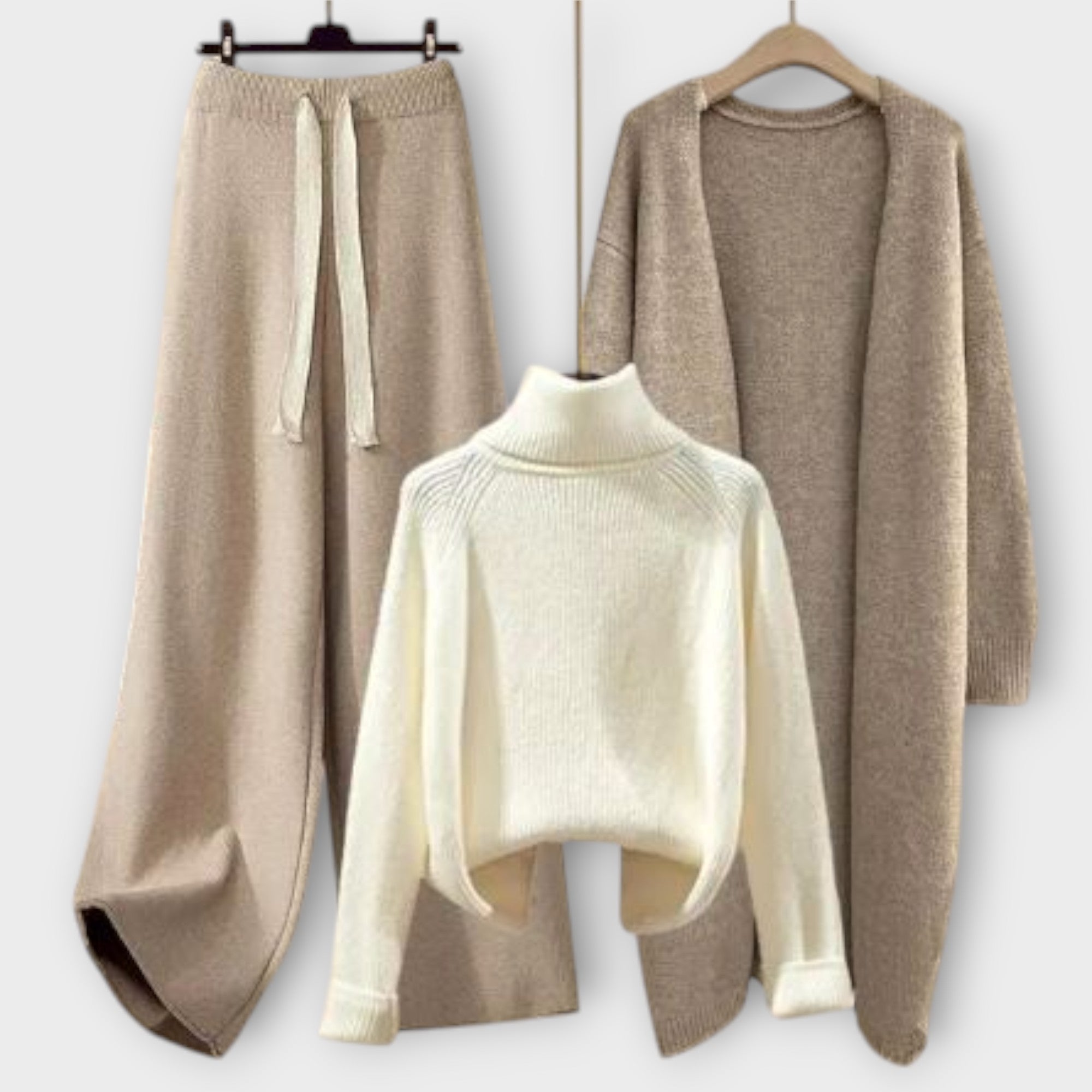 Casual Stijl - Conjunto de Três Peças