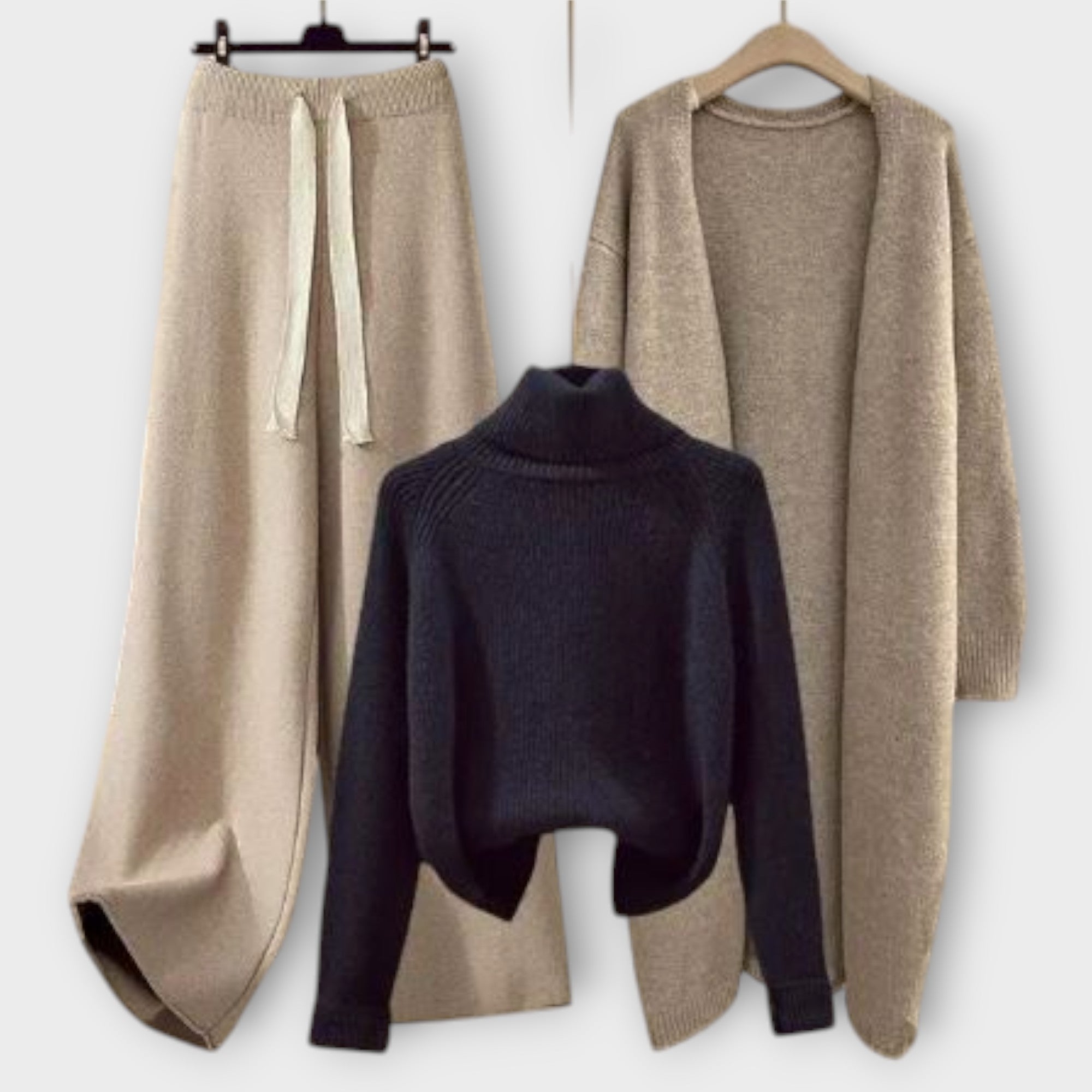 Casual Stijl - Conjunto de Três Peças