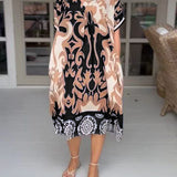 Elsie - Vestido Midi Casual Elegante