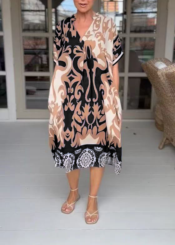 Elsie - Vestido Midi Casual Elegante