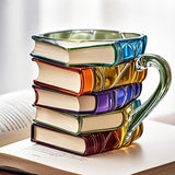 Caneca vitral ColorMug artística em vidro multicolor