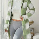 Casaco xadrez Melina suave e aconchegante