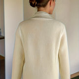 Casaco de malha Aurora — elegância que aquece