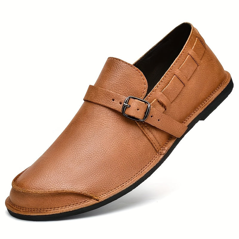 Diego Antonetti Sapatos de Couro com Fivela de Monge