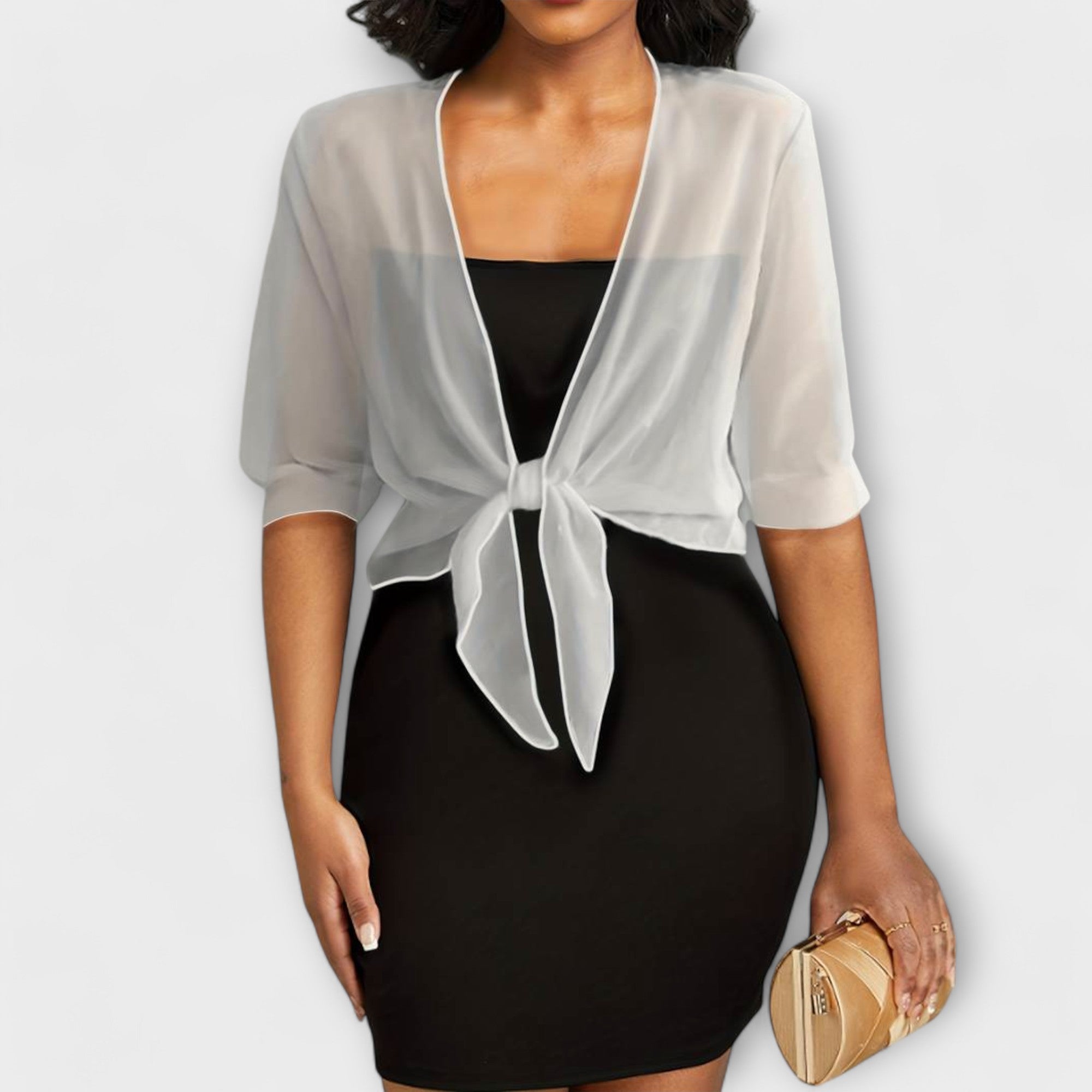 Blusa com frente aberta