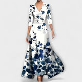 Alma - Vestido Feminino Elegante com Manga