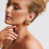 Brincos Bronte - Ouro