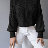 Inès - Camisola tricotada