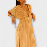Vestido Maxikimono Estilo Grego