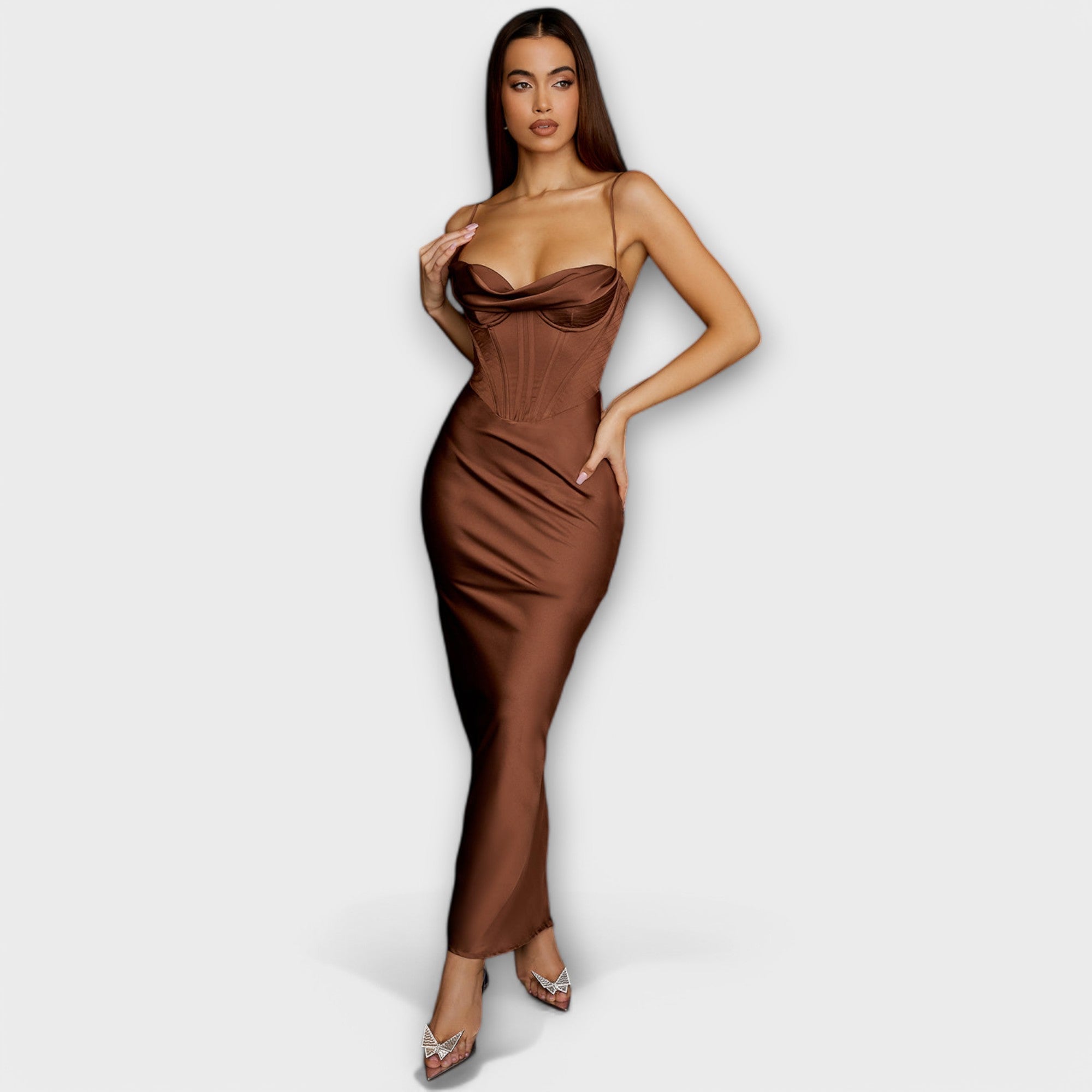 Vestido maxi luxe