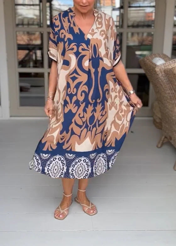 Elsie - Vestido Midi Casual Elegante