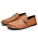 Diego Antonetti Sapatos de Couro com Fivela de Monge