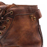 Botas de Couro Lace-up Clinton Adams