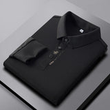 Polo de Seda Premium Barcciano de Manga Longa