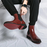 Botas Chelsea de Couro Annibale Carracci
