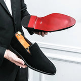 Mocassins de Couro Genuíno Vincenzo Campi