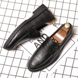 Mocassins de Couro Genuine Leonardo de' Ginori