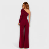 Jumpsuit Elegante com Uma Manga
